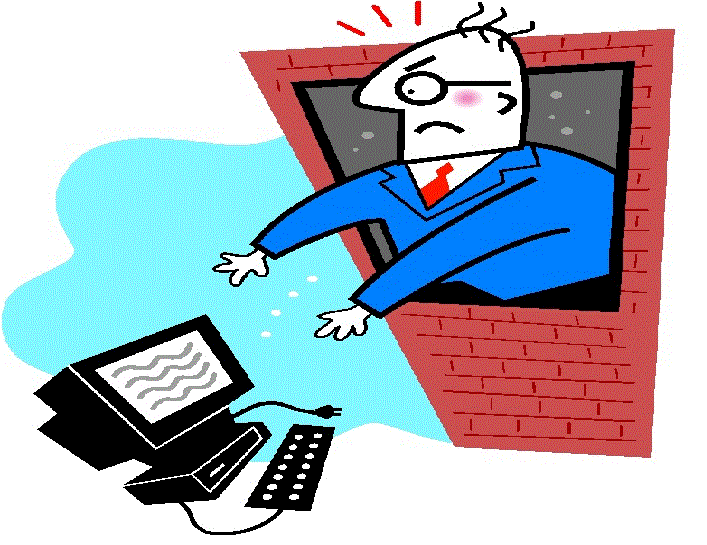 Throwing Computer Out Window Gif