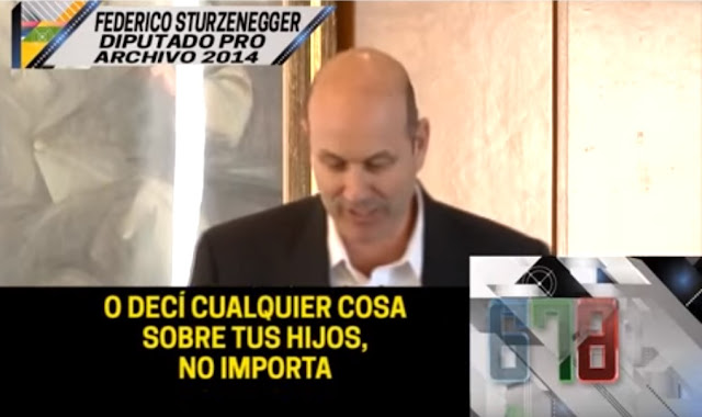 Un saludo para Sturzenegger