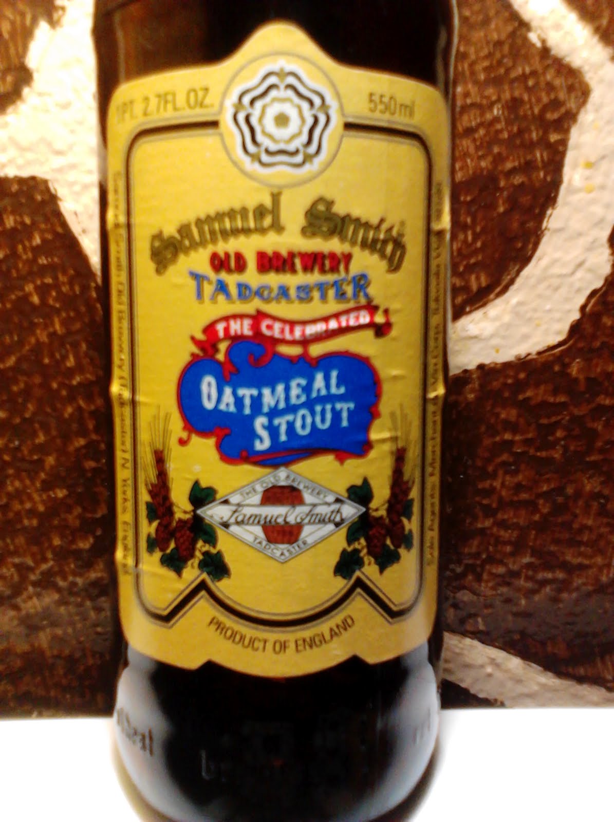 Dummy Sauce Samuel Smith Oatmeal Stout