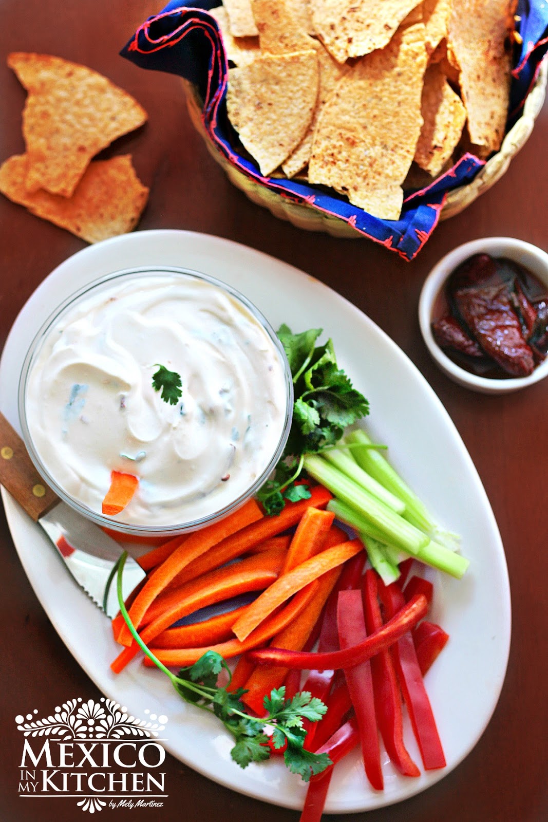 Creamy Chipotle Dip Mexico In My Kitchen