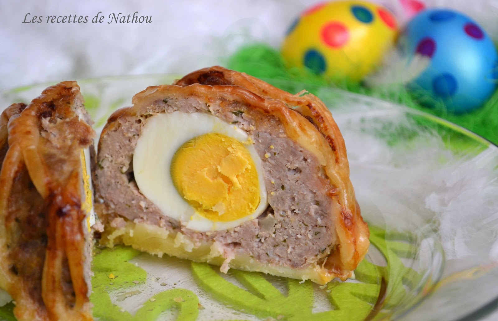 Ma cuisine au fil de mes idées... Pain de viande surprise pour Pâques