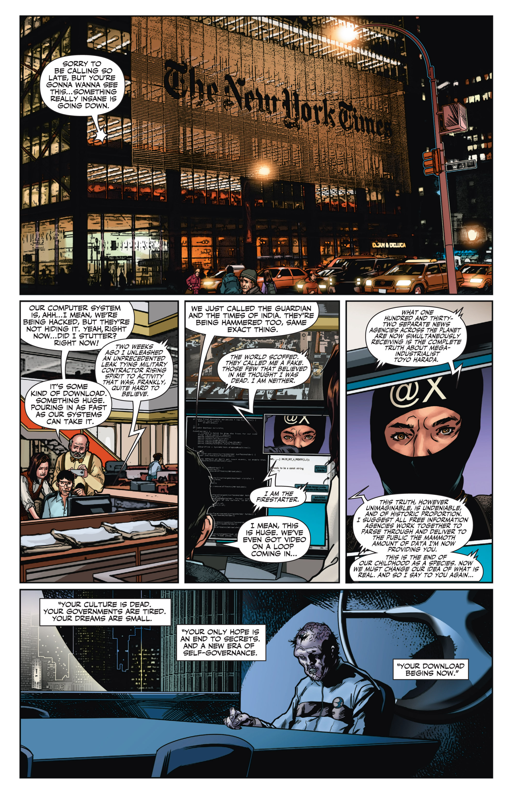Read online Harbinger (2012) comic -  Issue # _TPB 5 - 125