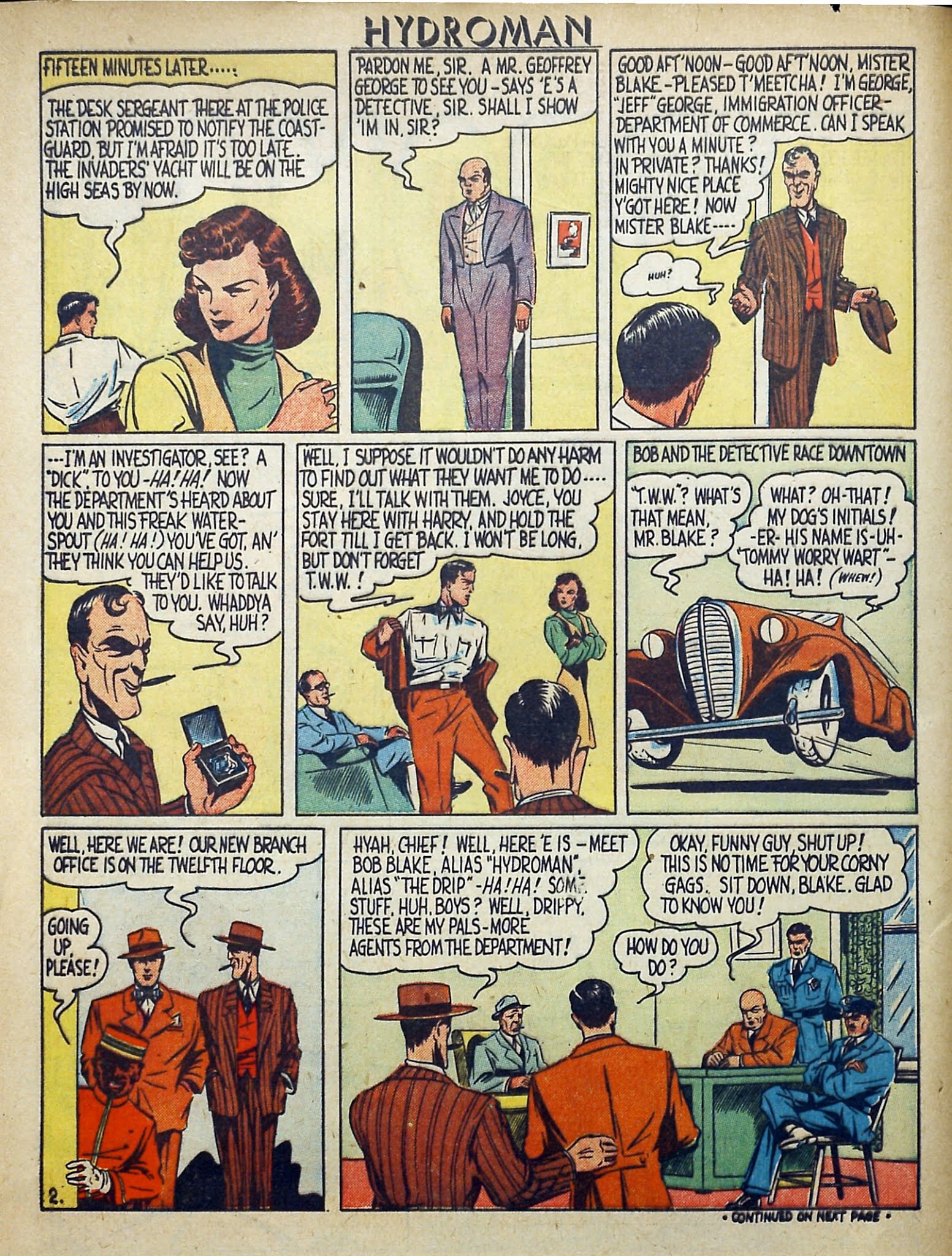 Read online Reg'lar Fellers Heroic Comics comic -  Issue #4 - 4