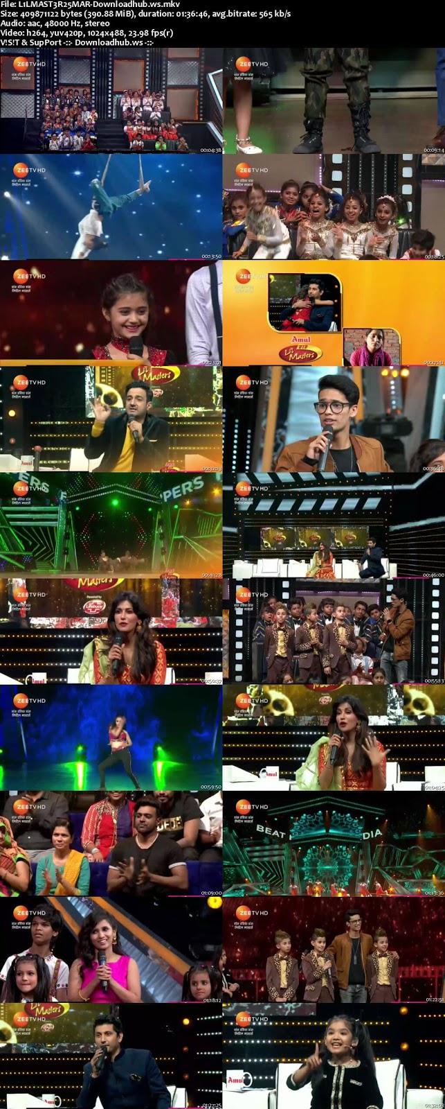 DID Li'L Masters Season 4 25 March 2018 Episode 07 HDTV 480p