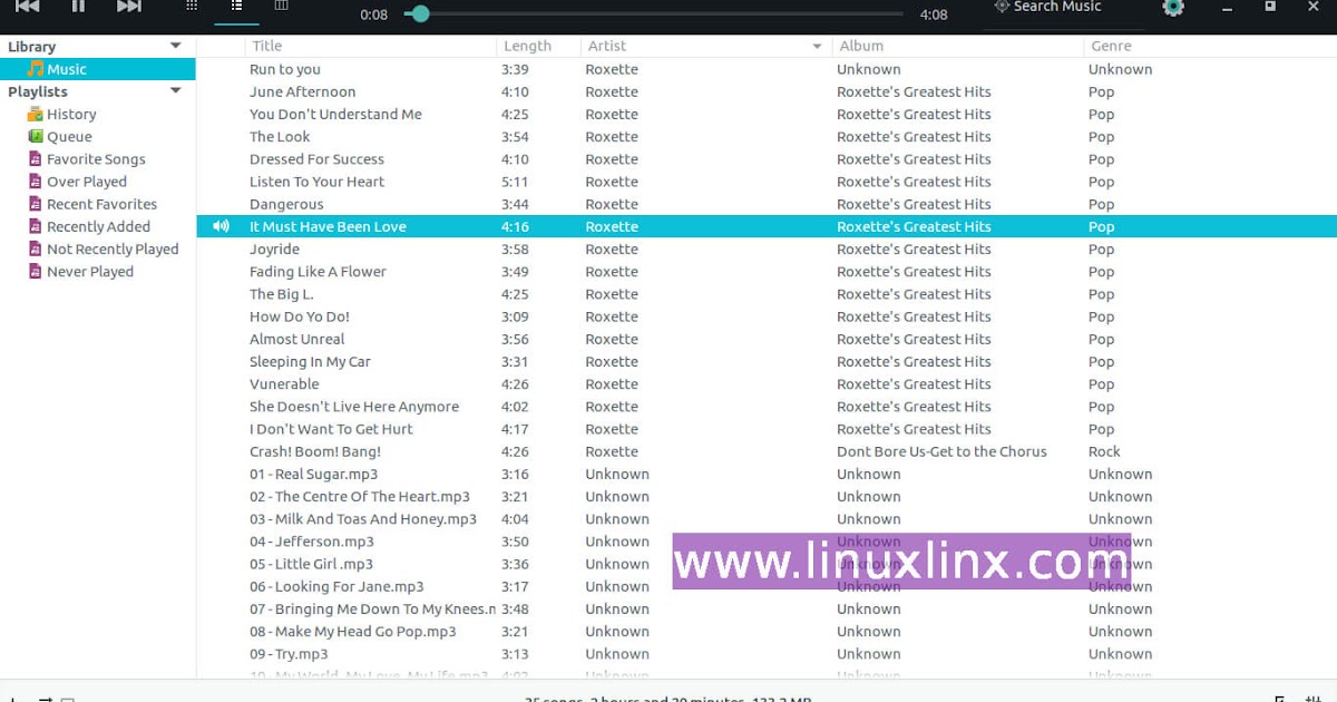 Install Noise elementary OS audio player on Ubuntu LinuxLinx