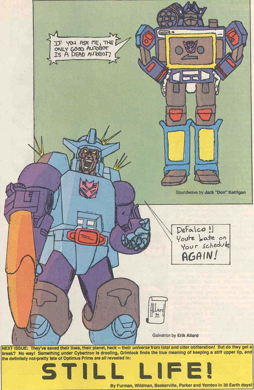 Read online The Transformers (1984) comic -  Issue #75 - 39