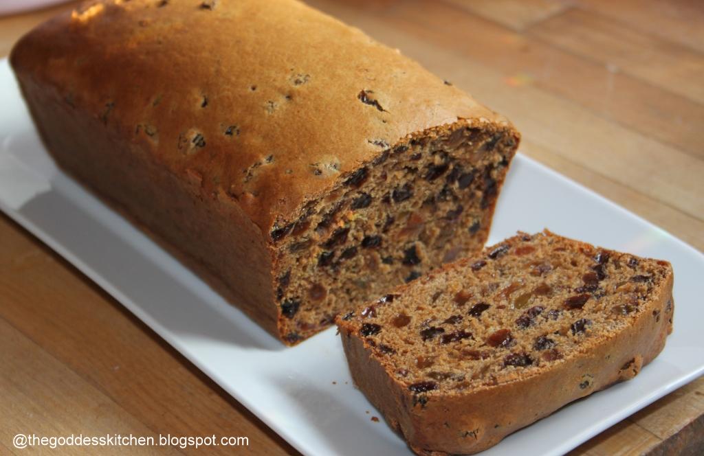 ♥ The Goddess's Kitchen ♥ Fruit Tea Loaf
