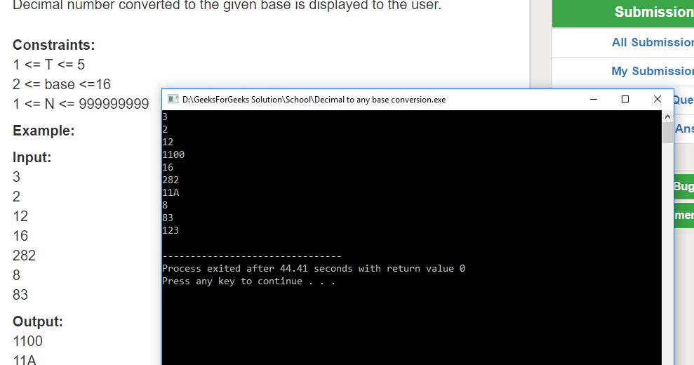 Geeksforgeeks Solution For 