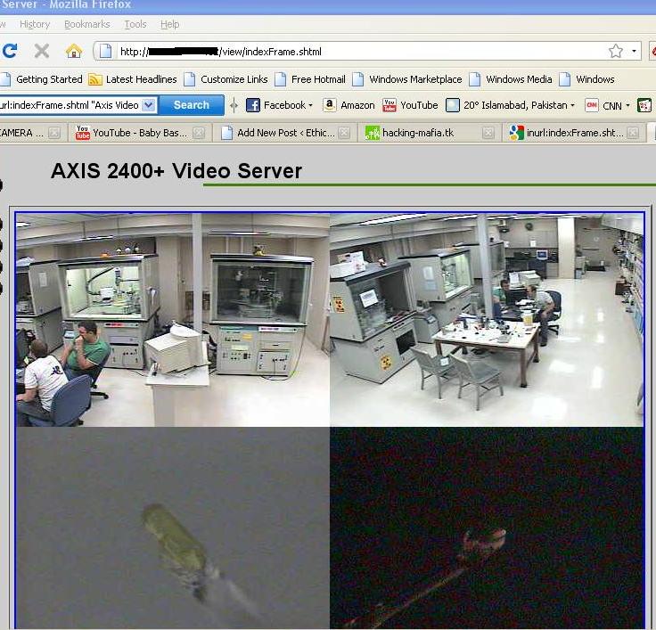 EHACKING4ALL (EH4A) How Security Camera's Are Being Hacked by GOOGLE