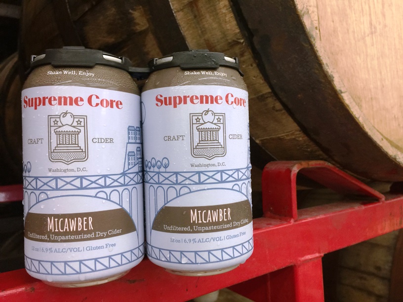 IVY CITY DC's Newest Cidery, Supreme Core Cider, Releases 'Micawber