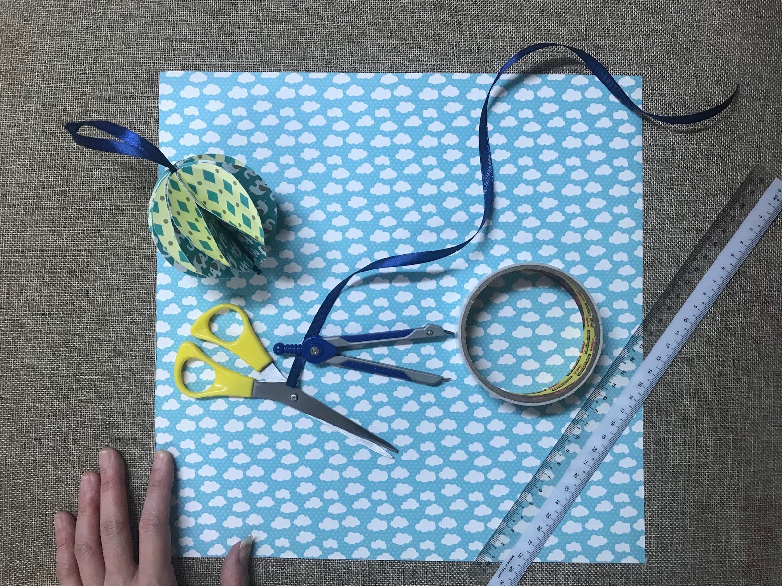 Tutorial 47 Paper Ornament The Idea King