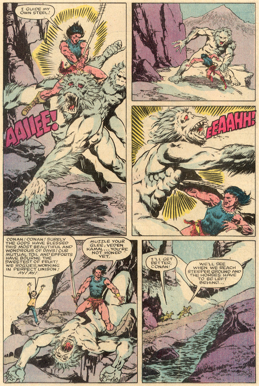 Read online Conan the Barbarian (1970) comic -  Issue #164 - 11