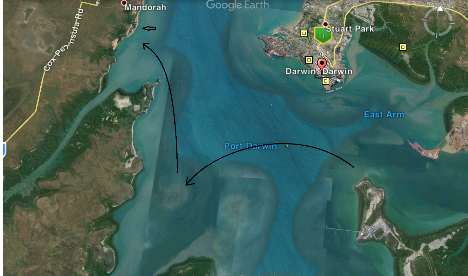 Saltwater Fly Fishing (SWOFFING) Darwin, NT Darwin Harbour Fly Fishing