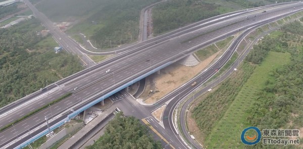 高速公路國道3號 古坑交流道(分離式交流道) 105年4月25日通車