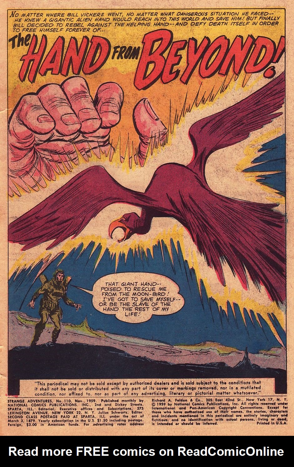 Read online Strange Adventures (1950) comic -  Issue #110 - 3