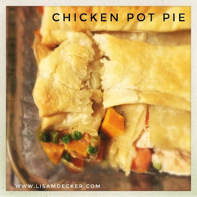 Chicken Pot Pie, Healthy Chicken Pot Pie, meal planning, dinner recipes, chicken recipes, 21 day fix recipes, Successfully Fit, Lisa Decker