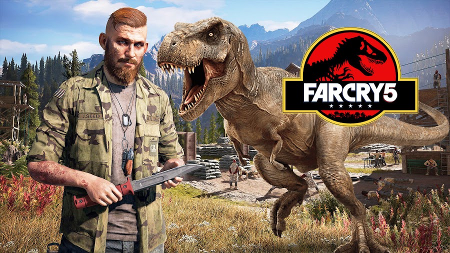 Far Cry 5 Fan Recreates Jurassic Park