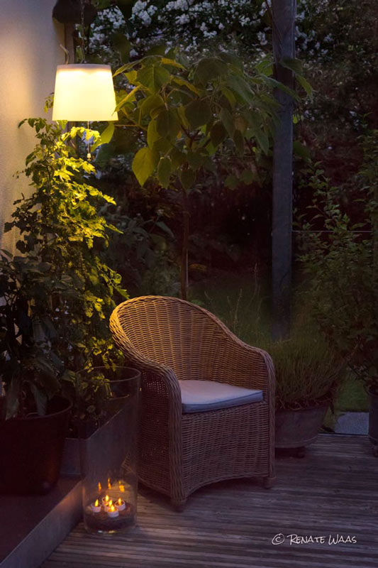 Gartenblog GeniesserGarten Gartenbeleuchtung ohne Strom