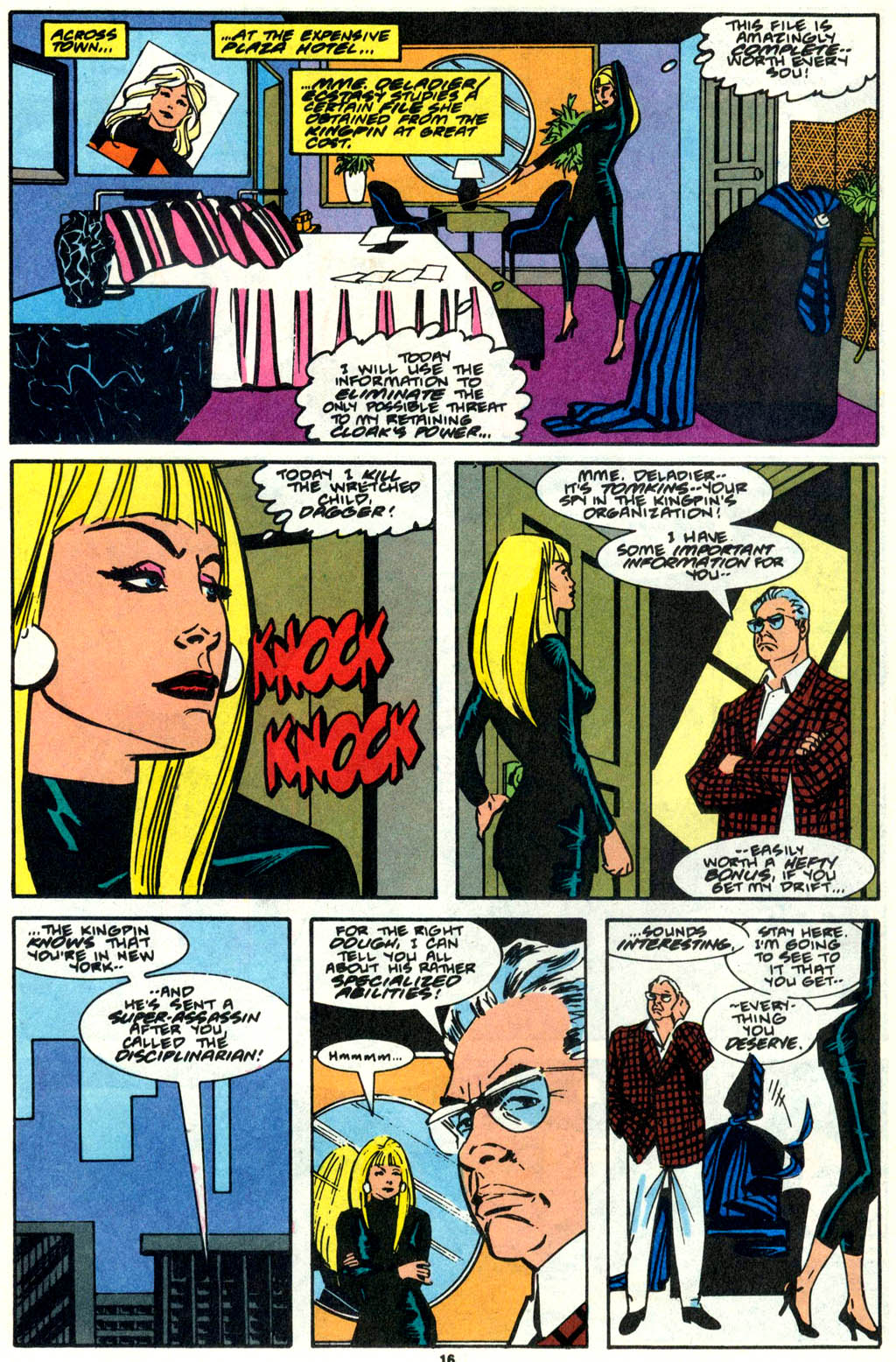 Read online Cloak and Dagger (1990) comic -  Issue #7 - 13