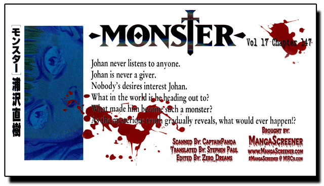 Monster Chapter 147 - HolyManga.net