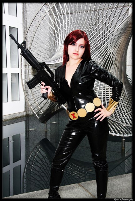 HOT AND SEXY COSPLAY: Black Widow Special