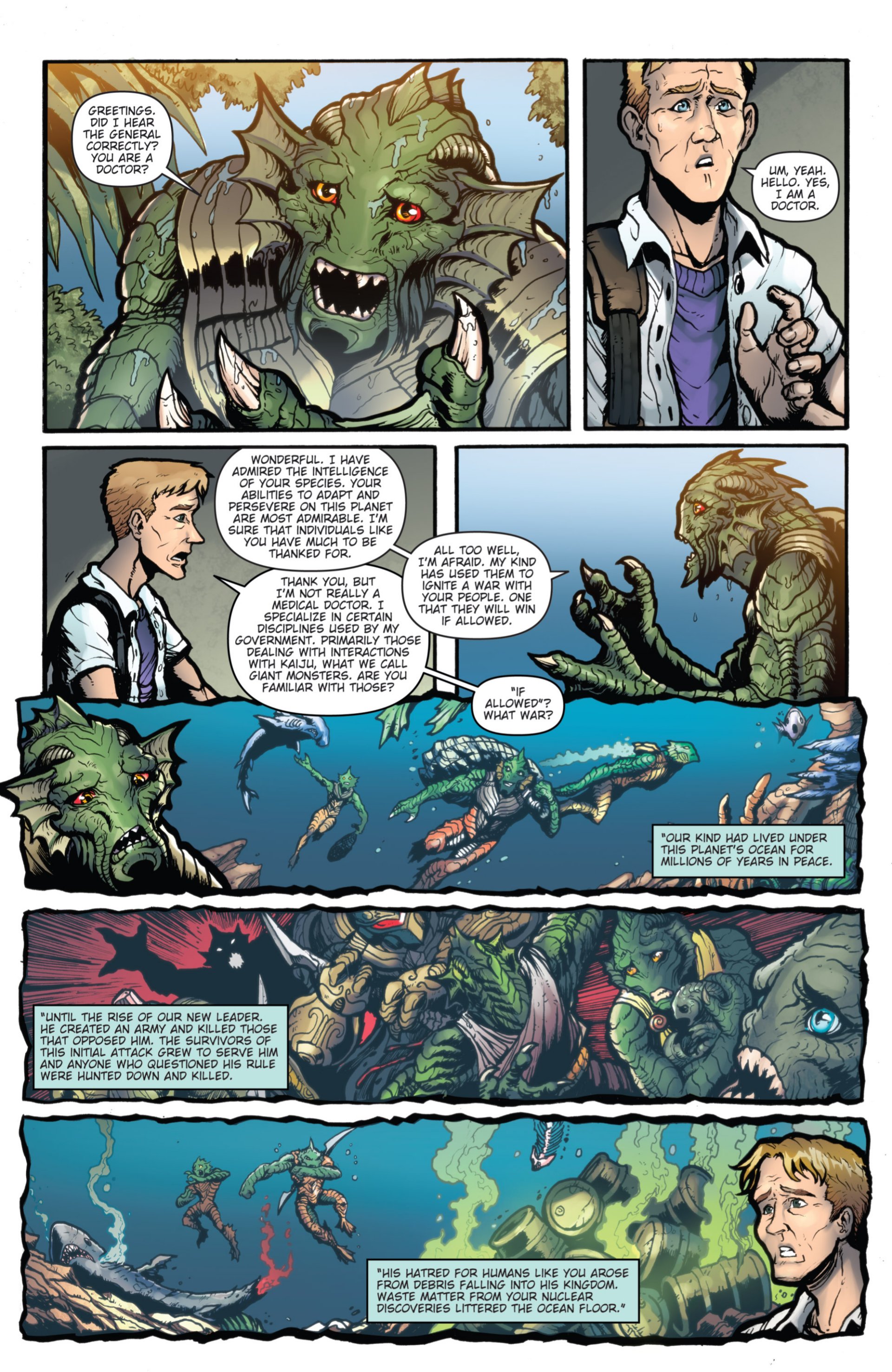 Read online Godzilla: Rulers of Earth comic -  Issue #11 - 12