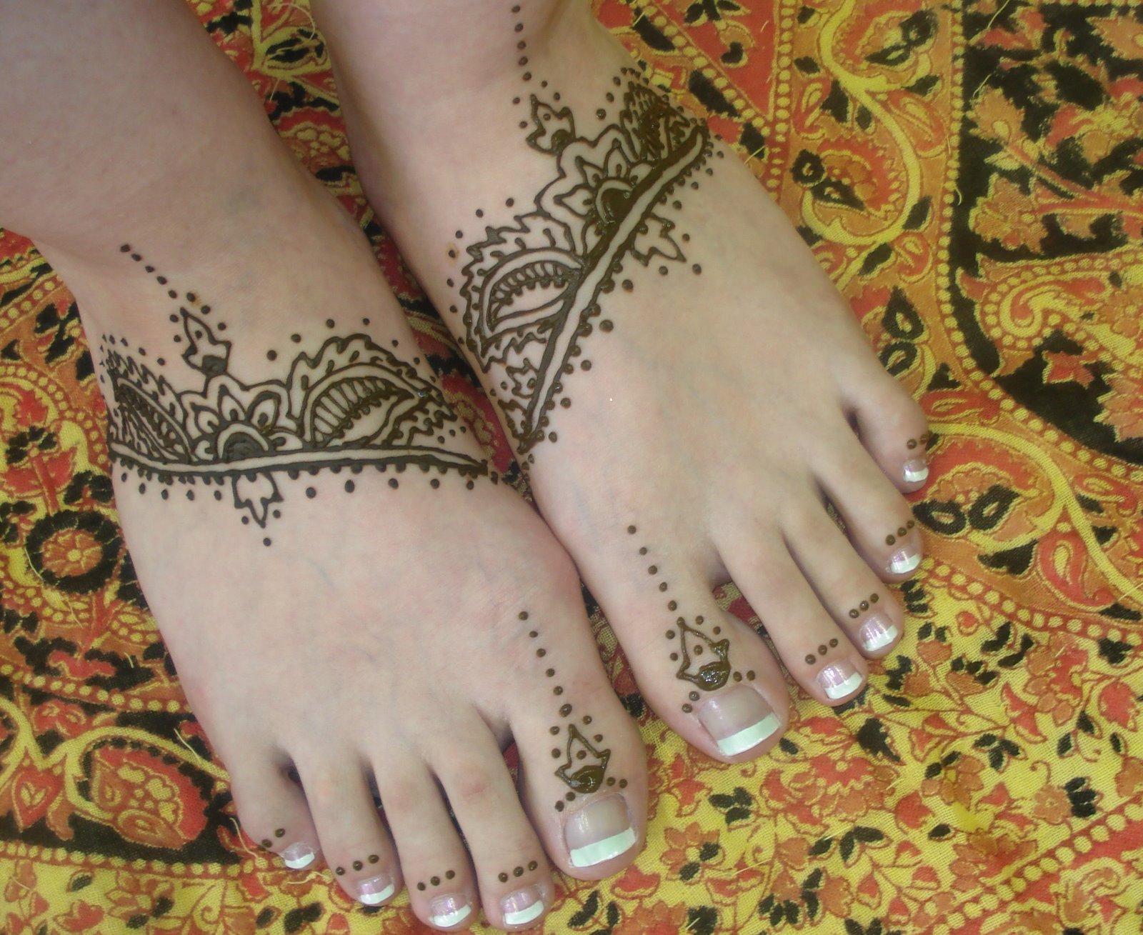 Cinema Indiano Bollywood Henna Tatuagem temporária