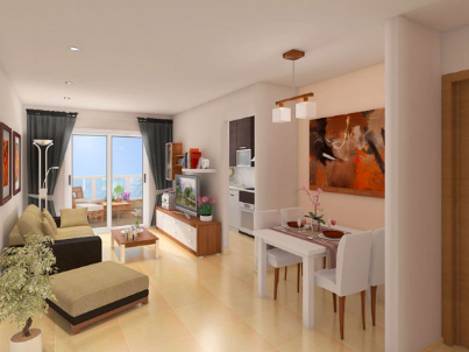 Decoración Contemporánea de Sala y Comedor