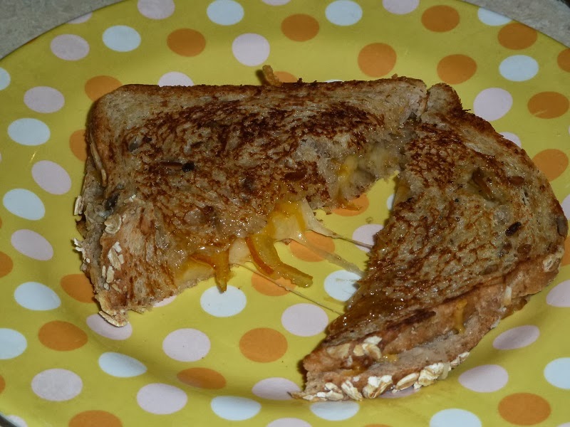 Tomatoes for Apples Marmalade Grilled Cheese