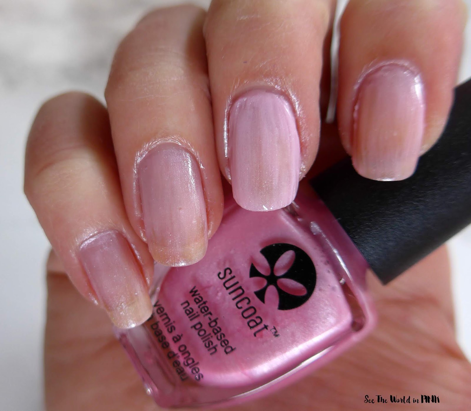 Manicure Monday - Suncoat Water Based Nail Polishes Swatches and Review