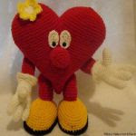 PATRON CORAZON AMIGURUMI 23427 PATRON CORAZON AMIGURUMI 23427