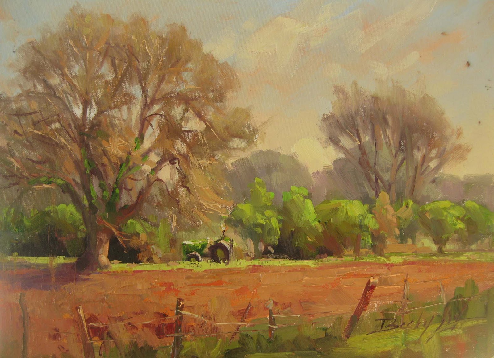 Palette Knife Painters, International Plein air painting