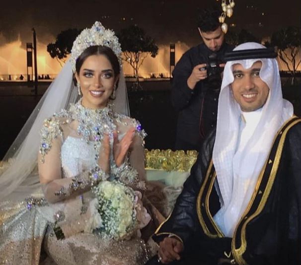 حفل زفاف بلقيس , زفاف بلقيس على رجل اعمال سعودى