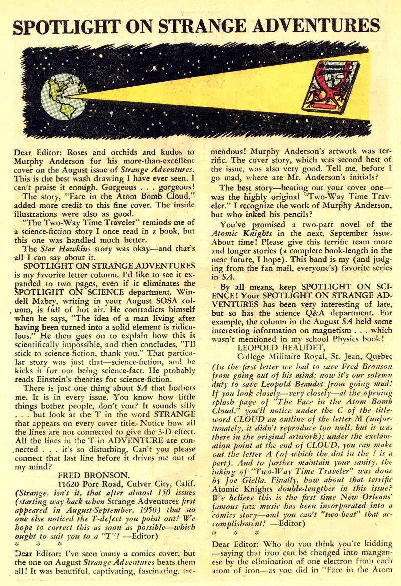 Read online Strange Adventures (1950) comic -  Issue #147 - 14