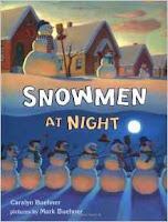http://www.amazon.com/Snowmen-at-Night-Caralyn-Buehner/dp/0803725507