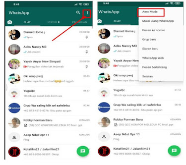 Trik Mengubah Tampilan Status Whatsapp Seperti Instgram di Android Trik Mengubah Tampilan Status Whatsapp Seperti Instgram di Android