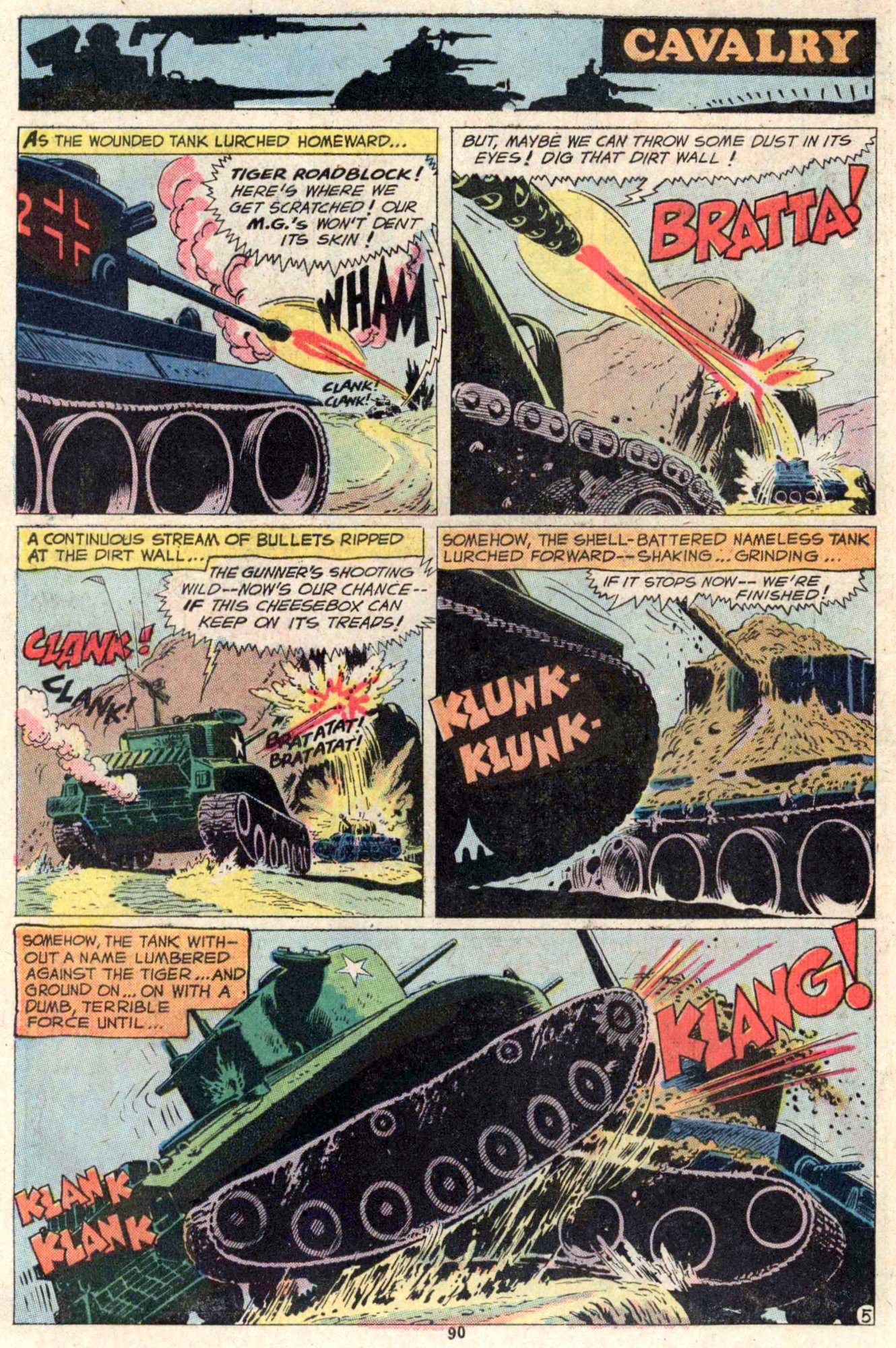Read online Our Army at War (1952) comic -  Issue #242 - 90