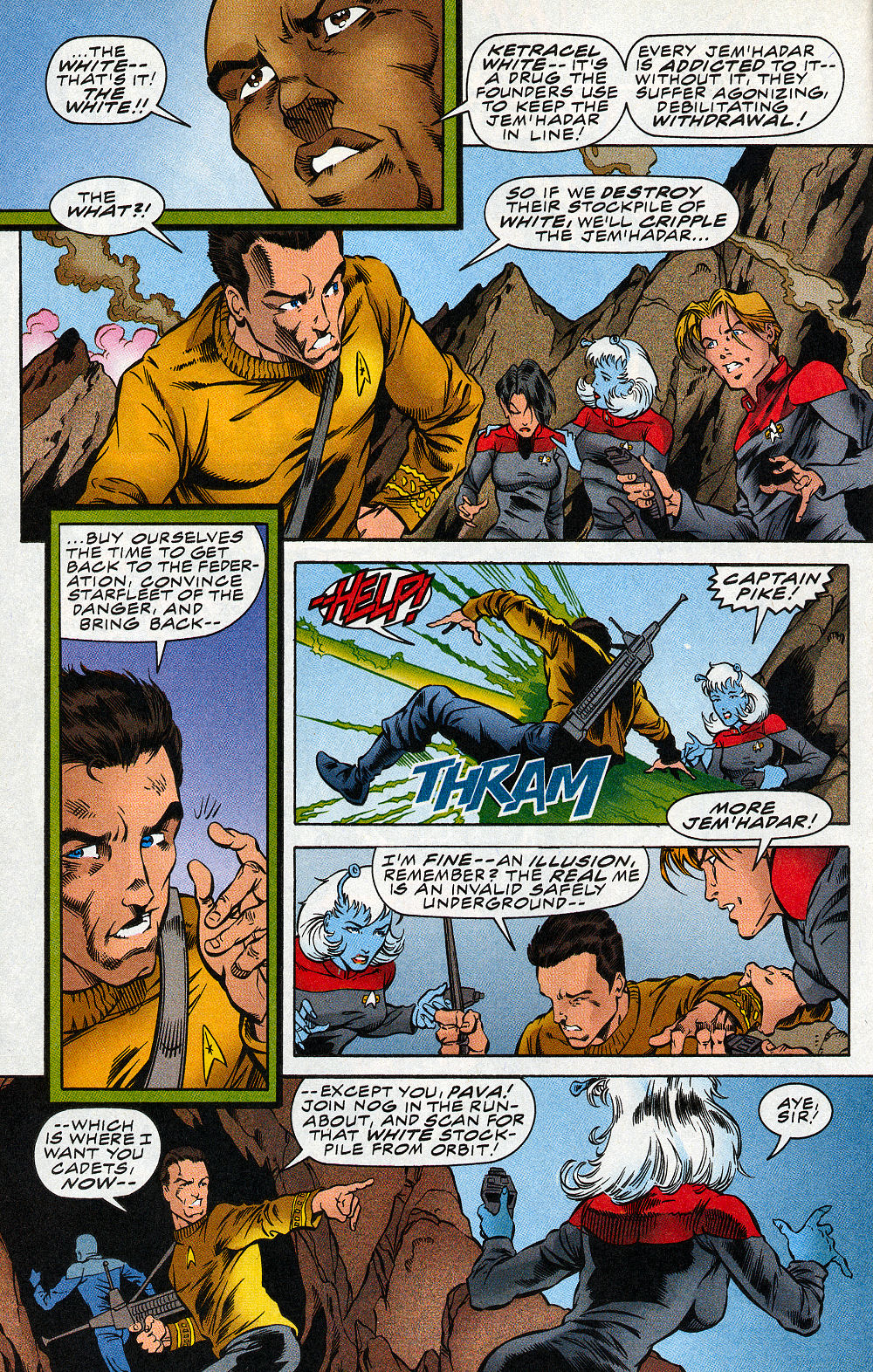 Read online Star Trek: Starfleet Academy (1996) comic -  Issue #10 - 9