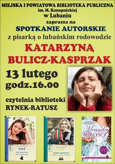 Spotkanie z Kasią Bulicz-Kasprzak !!!!