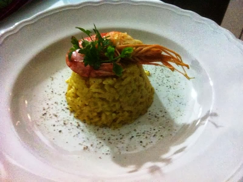 DIAMO VITA AI FORNELLI Risotto curry e gamberi