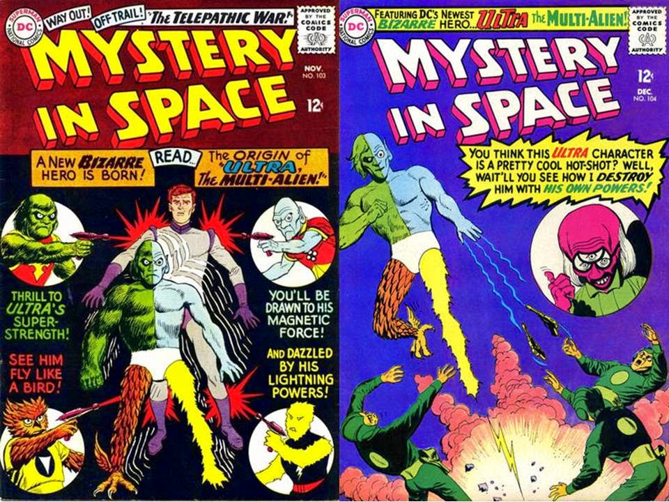 Dave's Comic Heroes Blog: Ultra The Multi-Alien's A Mystery In Space