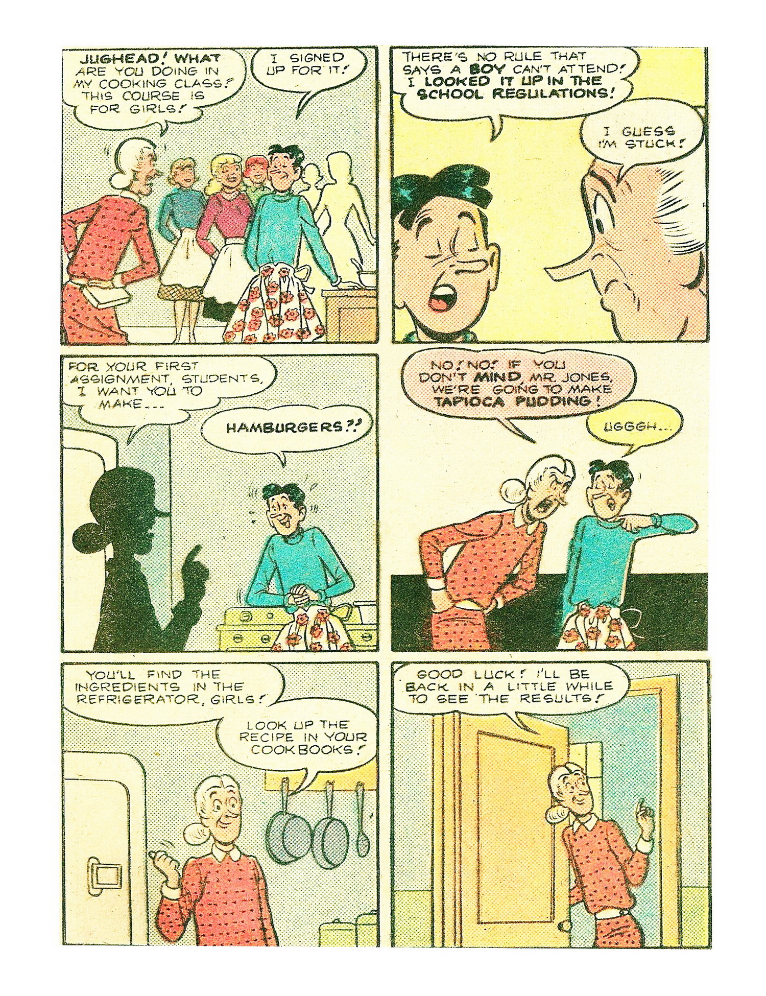 Read online Jughead Jones Comics Digest comic -  Issue #25 - 92