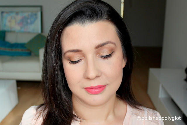Soft neutral makeup look using NARS Man Ray Love Game palette