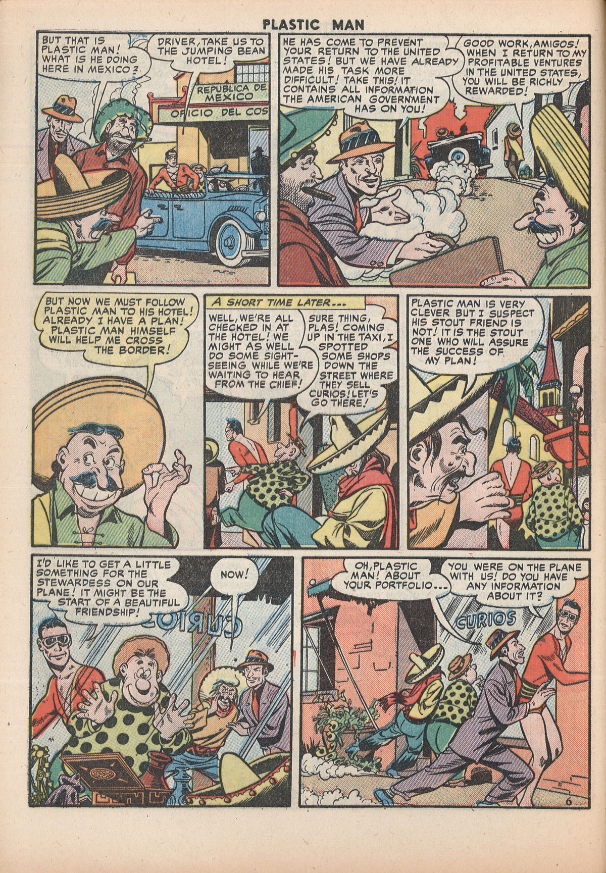 Read online Plastic Man (1943) comic -  Issue #29 - 8