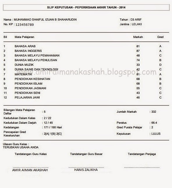 AMIR AIMAN AKASHAH Tutorial pengunaan Sistem Analisis Peperiksaan