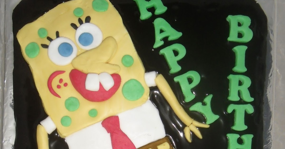 Shekinah Deli: SpongeBob cake for Dean