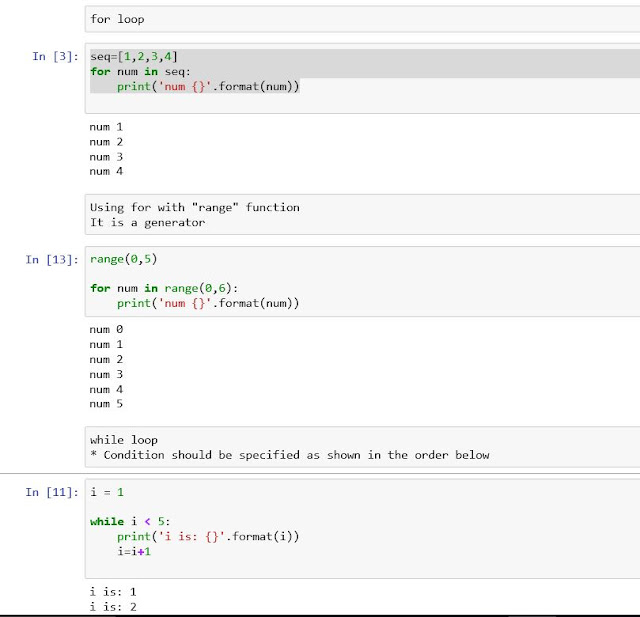 Web Snippets: Loops in Python
