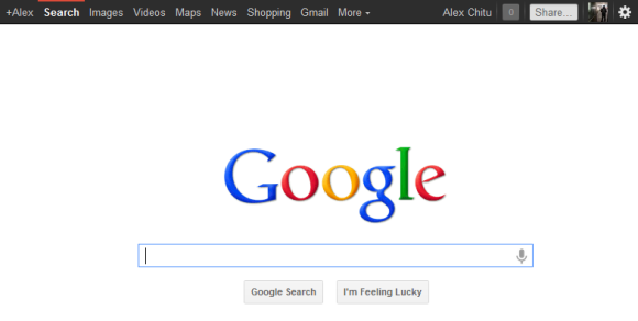 Google Operating System: Google's Black Navigation Bar Is Back