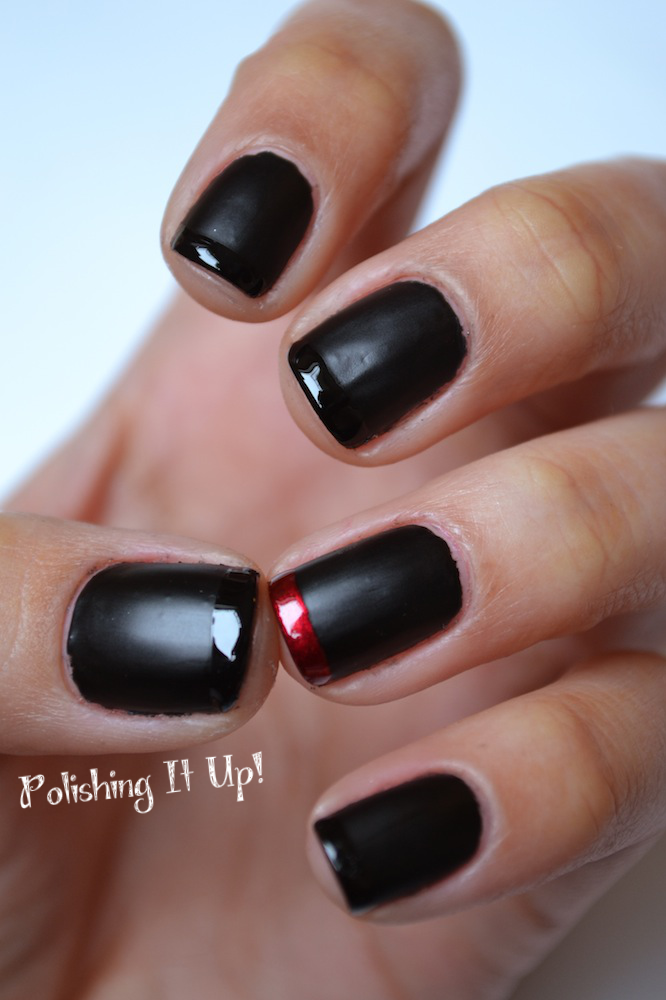 Polishing It Up! Matte French Nail!!