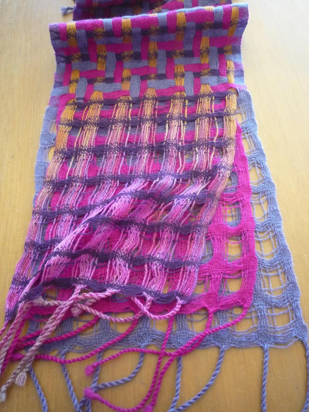 Dianne's Loom Talk: Deflected Double Weave